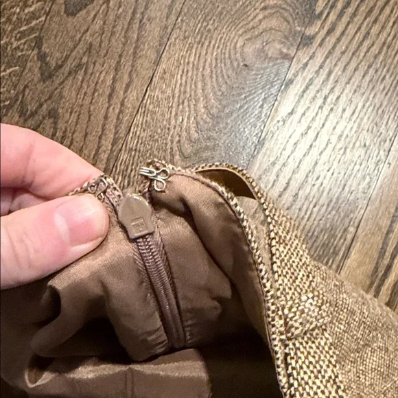 LOFT Tan Pencil Skirt - Picture 4 of 4